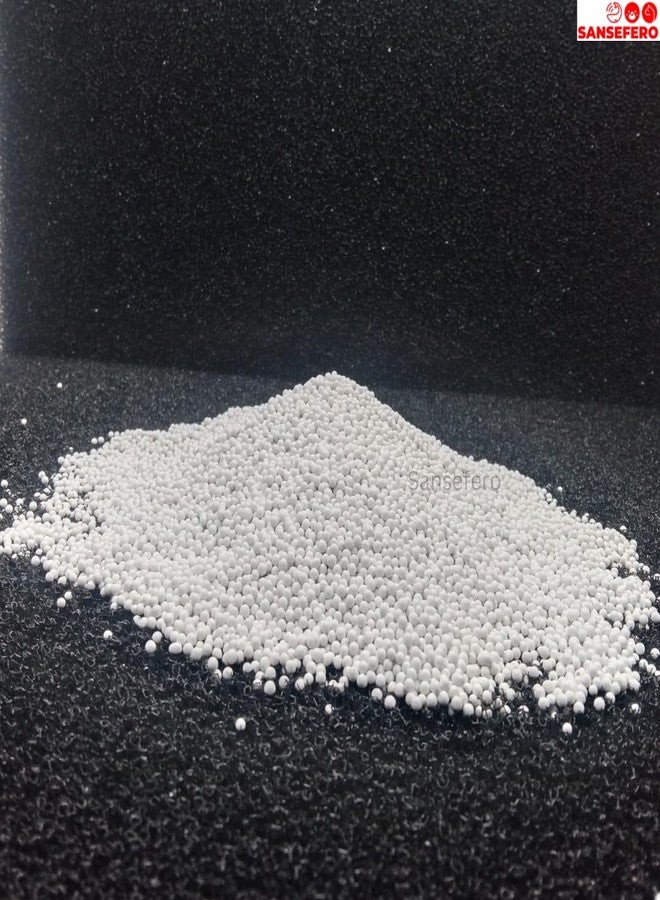 SANSEFERO Premier Plants Aquarium Nano Silvron White Soil For Marine Aquarium Salt Water Tank Granules(2.5 Kg) - Image 2